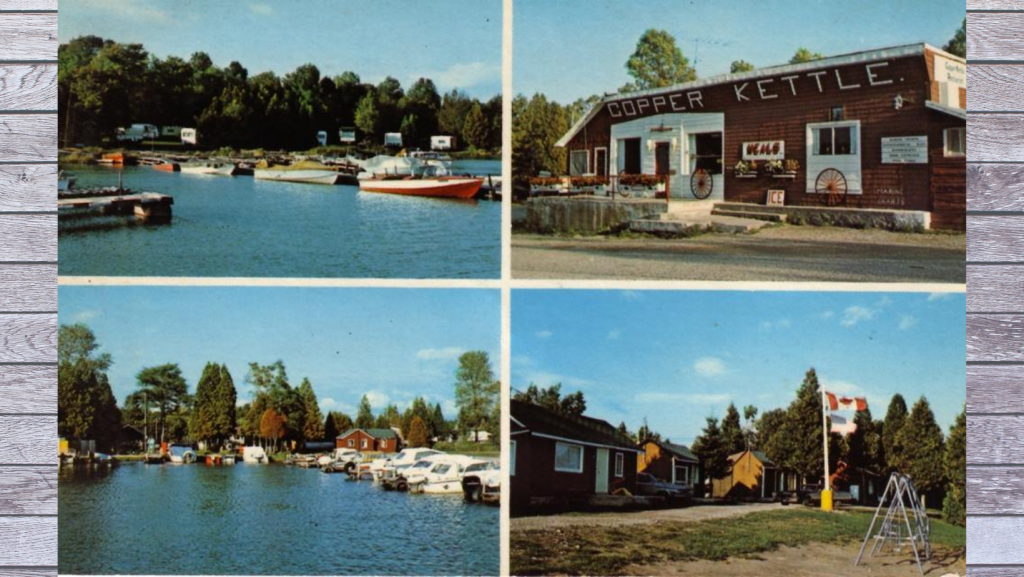 Stokes Bay postcard