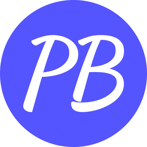 icon with initials PB